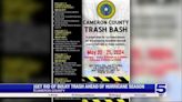 Cameron County Trash Bash underway