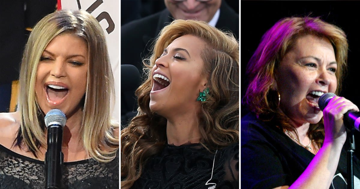 Memorable Star-Spangled Banner Performances: Fergie, Beyonce and More