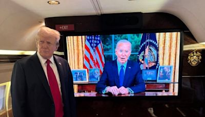 'Barely Understandable And So Bad': Donald Trump Slams Joe Biden’s Televised Oval Office Speech - News18