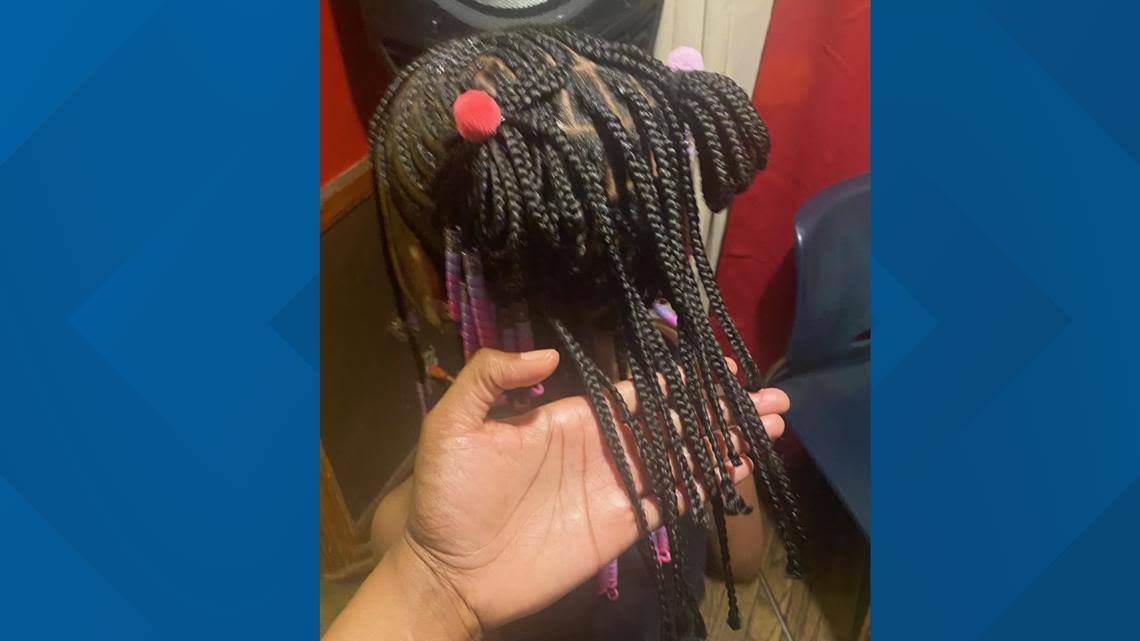 Indianapolis mom says she was nearly attacked and her six-year-old's braids cut after she didn't tip stylist