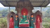 Chinese villagers paint 1,400-year-old Buddha statues to thank gods, damaging artifacts