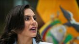 Ecuador VP says she will go to Israel amid spat with president