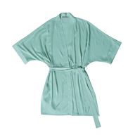 A shorter style of robe typically falling above the knee. Perfect for warmer weather or as a cover-up over sleepwear. Provides a casual and relaxed look.