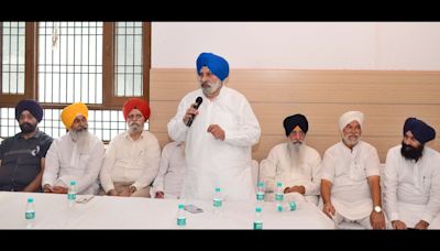 Ludhiana: Amid rebellion, SAD local leadership vows to support Sukhbir