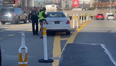 MTA Bridge and Tunnel officers issue 81 summonses, seize 2 fraudulent license plates at Queens Midtown Tunnel