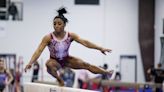 Gymnastics-Biles dominant on first day of U.S. championships
