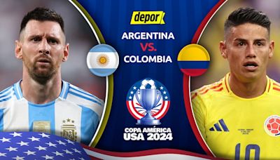 Argentina vs Colombia EN VIVO vía TV Pública y GOL Caracol por la final de la Copa América