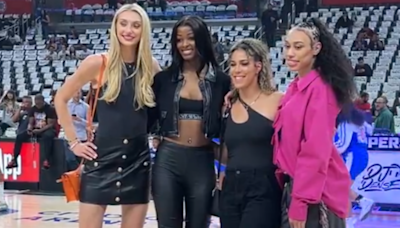 Cameron Brink, Rickea Jackson Steal Spotlight With Courtside Appearance at NBA Playoff Game