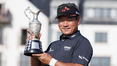 KJ Choi crowned Senior Open champion after two-stroke victory at Carnoustie