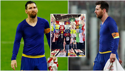 Lionel Messi only ever asked to swap shirts with one player in his entire career