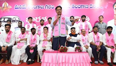 KTR lashes out at Congress over ‘Bulldozer Raj’ in Telangana