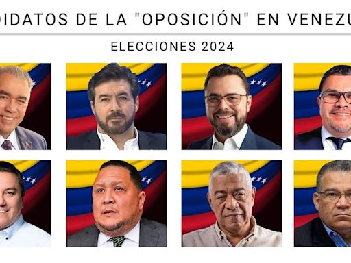 Quiénes son los 8 candidatos que le hacen el juego a Maduro en busca de dividir el voto opositor