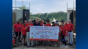 Allegheny County sheriff participates in bike tour benefitting area veterans