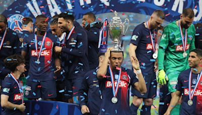 PSG campeón de la Copa de Francia en el adiós de Mbappé