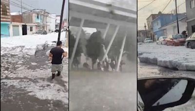 ¿Qué es "downburst", fenómeno meteorológico que dejó bajo hielo a Puebla?