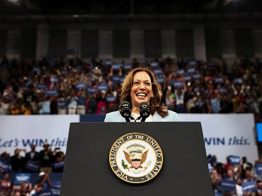 Kamala shreds Trump over debates at Atlanta rally with Megan Thee Stallion as Biden set to headline DNC - live