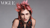 Timothée Chalamet is British Vogue's first solo male cover star in its 106-year history