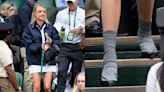 Morgan Riddle Brings Socks and Heels Trend to Wimbledon 2024 in Miu Miu