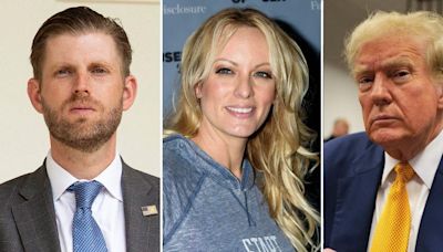 'Pure Extortion': Eric Trump Slams Stormy Daniels' 'Garbage' Testimony During Dad Donald's Criminal Hush Money Trial