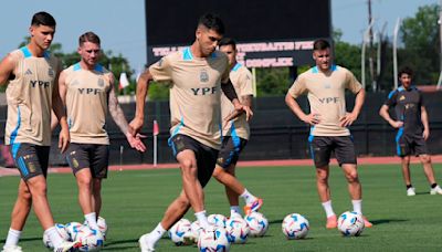 Copa América: Argentina trabajó en Nueva Jersey con foco en Canadá | La semifinal será este martes a las 21