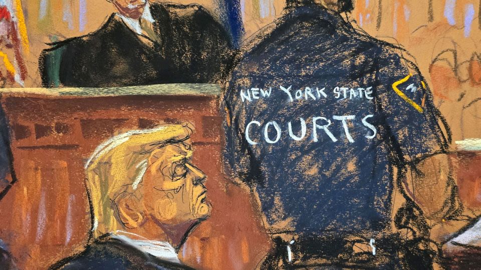 What it was like inside the courtroom when Donald Trump was found guilty of 34 felonies