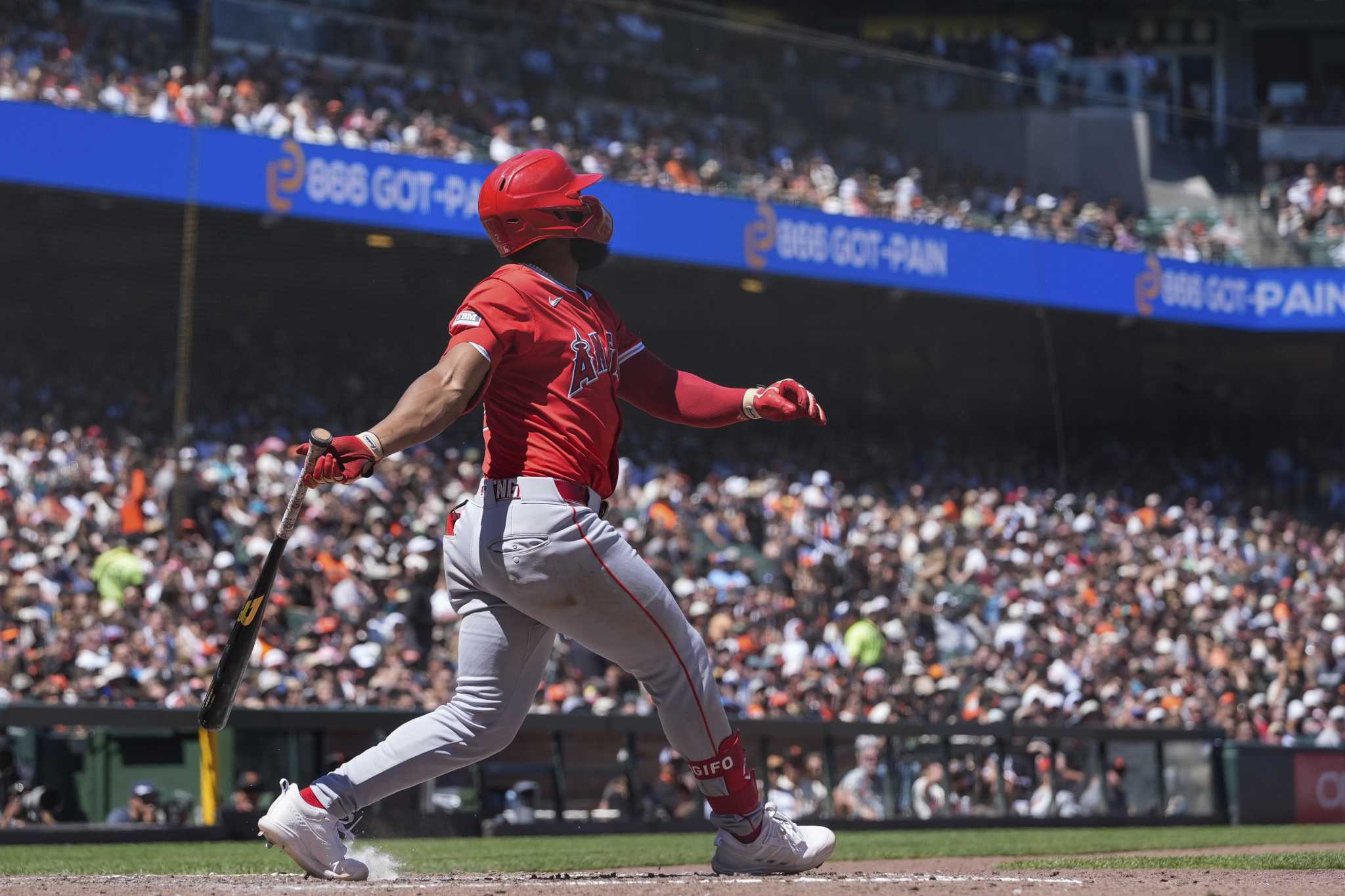 Luis Rengifo's go-ahead RBI single lifts Angels past Giants 4-3