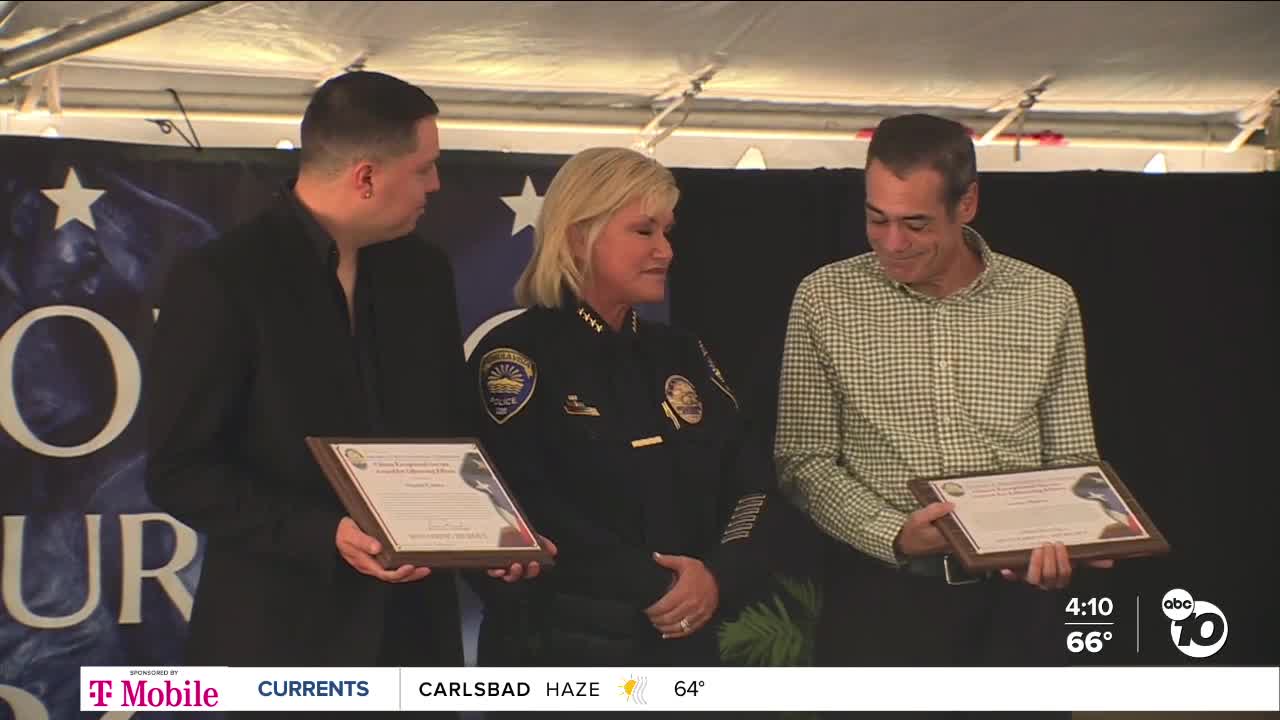 Chula Vista Police Department honors law enforcement officers and civilians