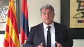 Laporta carga contra el arbitraje del Clásico y no descarta pedir la repetición del partido