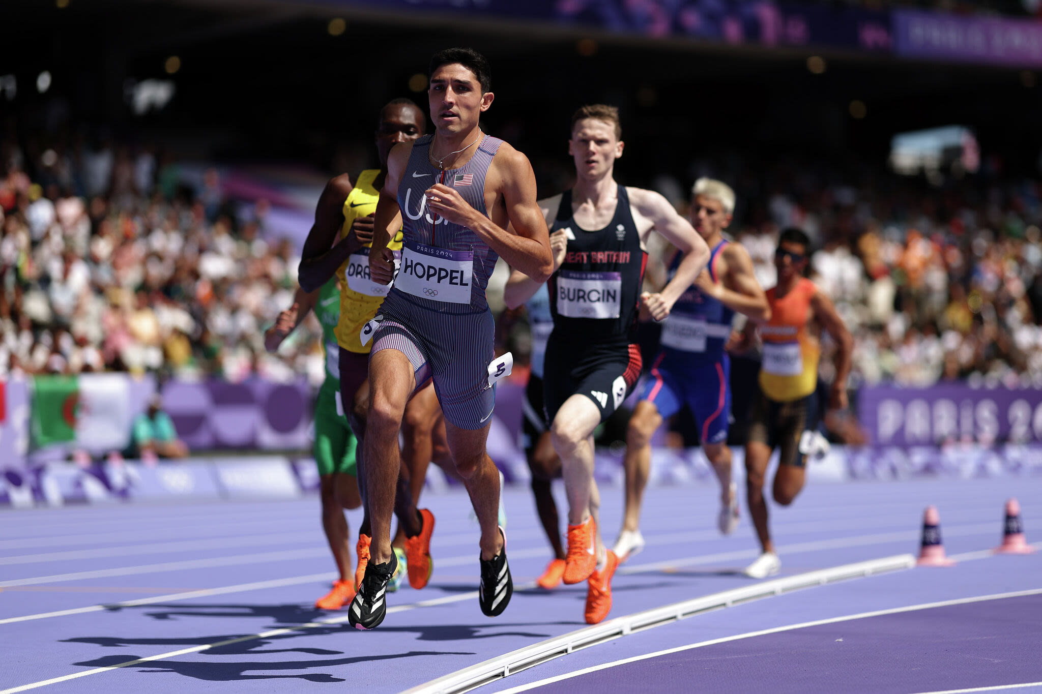 OLYMPICS: Hoppel qualifies for 800 semis with 2nd place finish in Paris