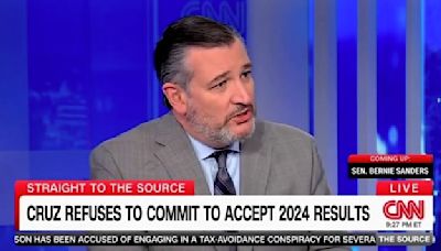 Ted Cruz to CNN: ‘Ridiculous’ to Ask Me if I’d Accept 2024 Results