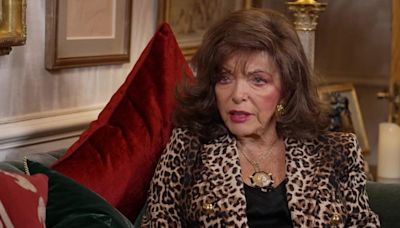 Dame Joan Collins moans that 'wokery has got out of control' in the UK