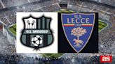 Sassuolo vs Lecce: estadísticas previas y datos en directo | Serie A 2023/2024