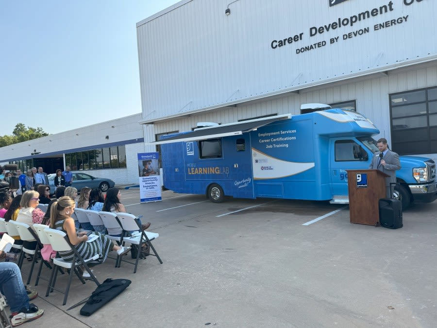 Goodwill Central Oklahoma awarded grant money for Mobile Learning Lab