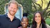 Amanda Gorman Poses with Meghan Markle and Prince Harry After Appearing on 'Archetypes' Podcast