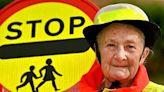 Britain's oldest lollipop lady hits 90 - with no plans to retire