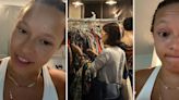 'The gasp I let out': Woman reveals why you should always wash your thrifted clothes before wearing them