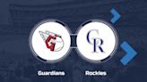 Guardians vs. Rockies Prediction & Game Info - May 27