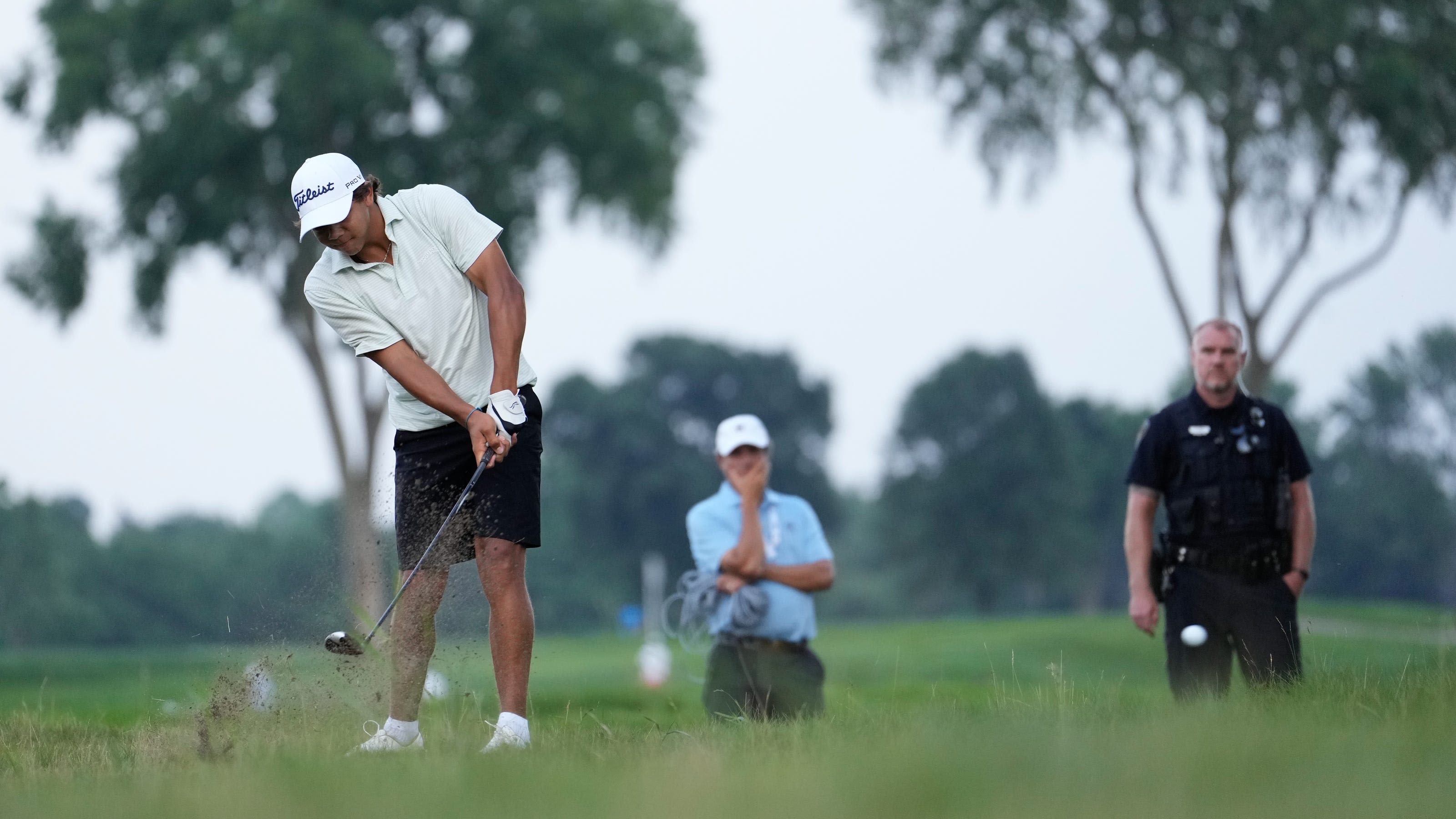 Charlie Woods can't measure up as U.S. Junior Amateur shifts to match play