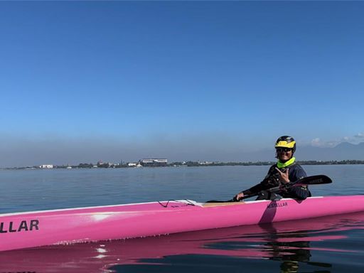 亞洲第一位！海大副教授陳建文獲海洋獨木舟最高級證照