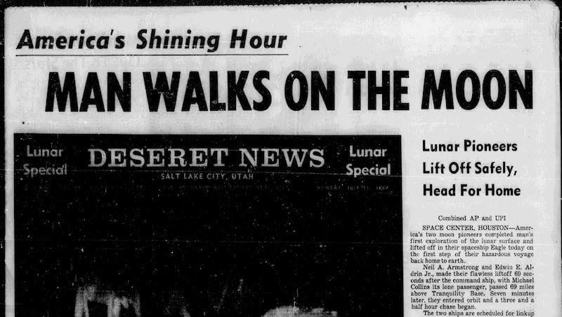 Deseret News archives: ‘One small step for mankind’ made us all look up