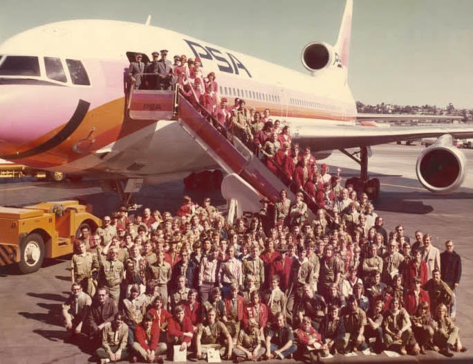 Airline pilots collecting stories for book on San Diego-based Pacific Southwest Airlines