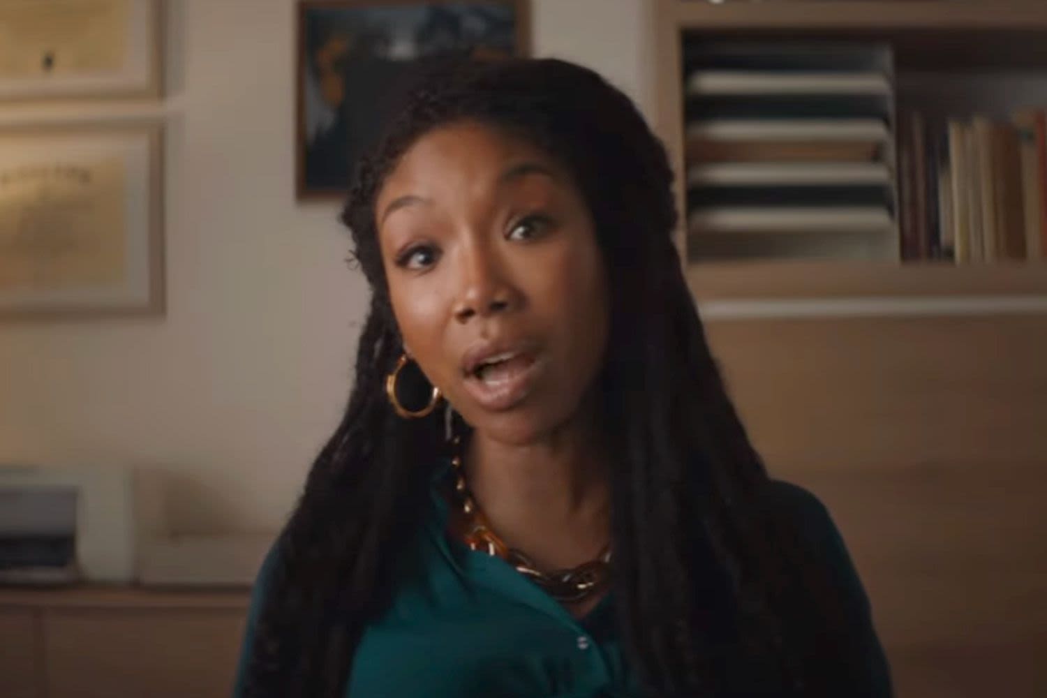 Brandy Plays a Woman Living with a Racist Mother-in-Law in Chilling 'The Front Room' Trailer