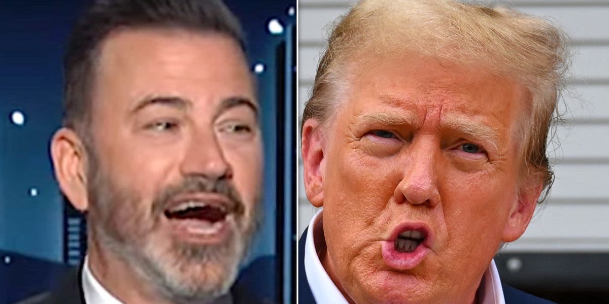 Jimmy Kimmel Spots Sure Sign 'Trump Is Definitely Going To Jail'