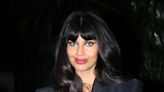 Jameela Jamil Wore a Bold Pantsuit With Expertly Placed Cutouts