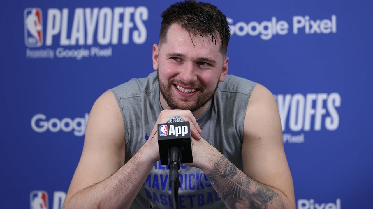 Luka Doncic press conference interrupted with lewd noises after Mavericks Game 2 win: 'I hope that’s not live'