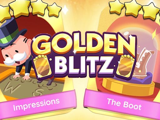 When is the next Golden Blitz event in Monopoly Go?
