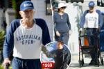 James Bond actor George Lazenby spotted for first time since retirement news in rare photos