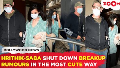 Hrithik Roshan And Saba Azad Shut Down Breakup Rumors In Style With Joint Public Appearance!