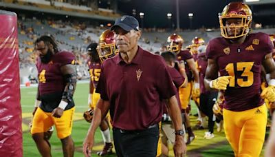 Jayden Daniels’ mom provided impermissible benefits at Arizona State; Herm Edwards gets show-cause