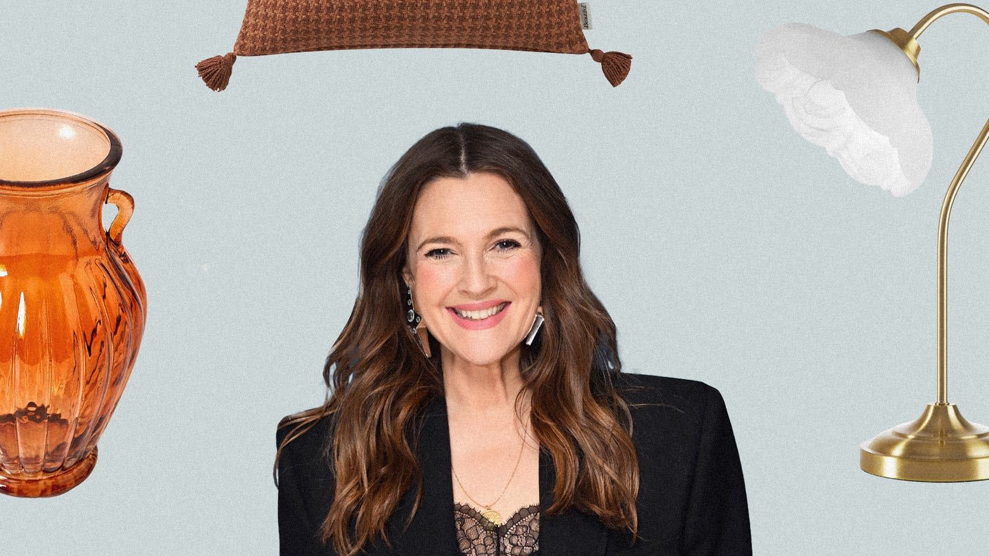 This $38 Lamp From Drew Barrymore's Fall Collection Has Been Sitting in My Cart All Week